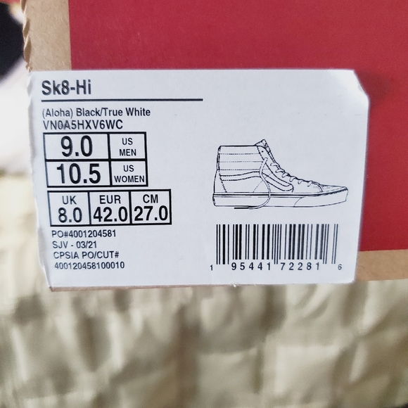 Vans Aloha Sk8-HI Palm Trees 🌴🌳 - Picture 3 of 14